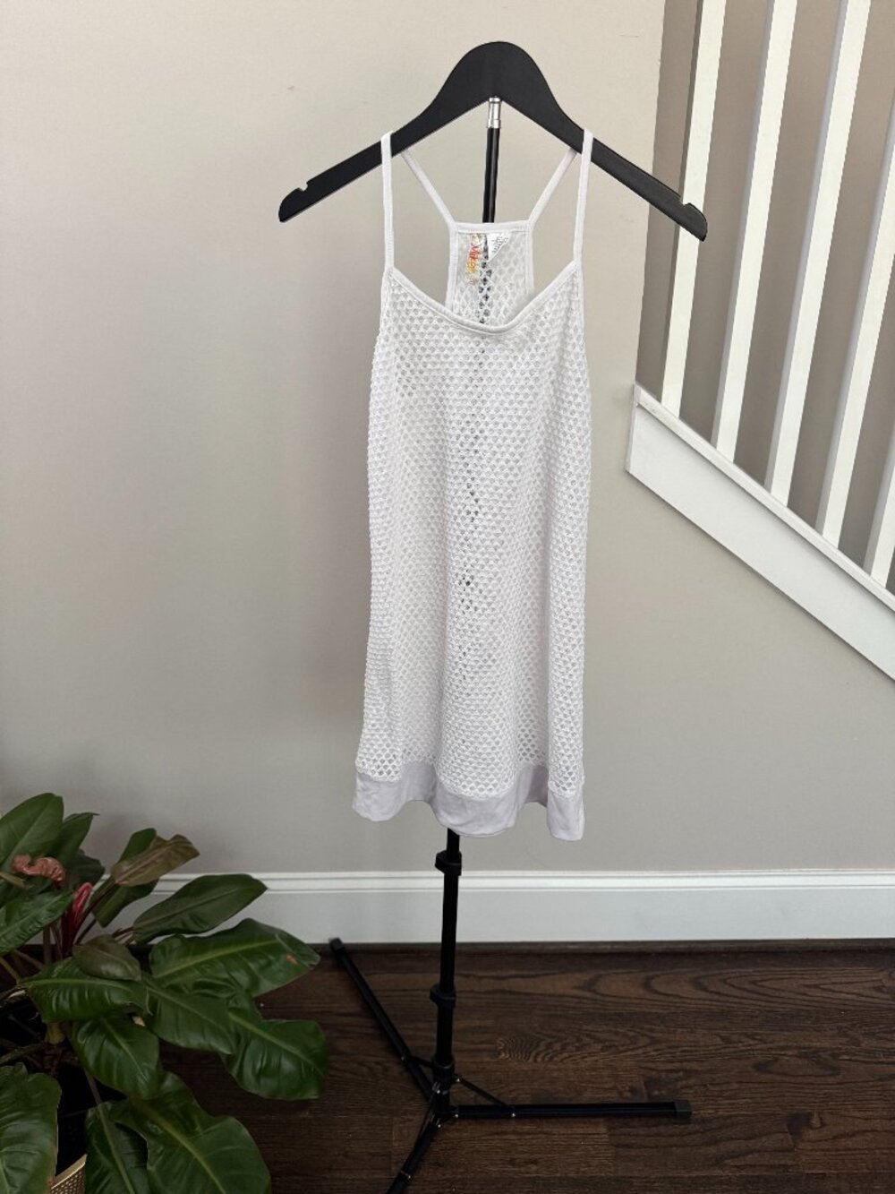 White Swimsuit Cover Size Medium